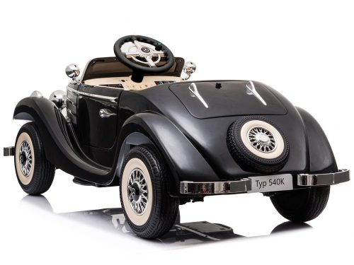 Elektromos kisautó Mercedes 540K fekete