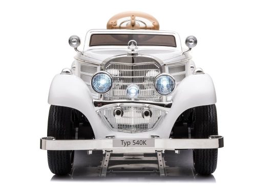Elektromos kisautó Mercedes 540K fehér
