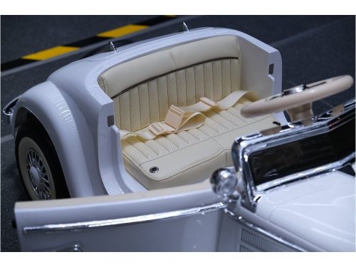 Elektromos kisautó Mercedes 540K fehér