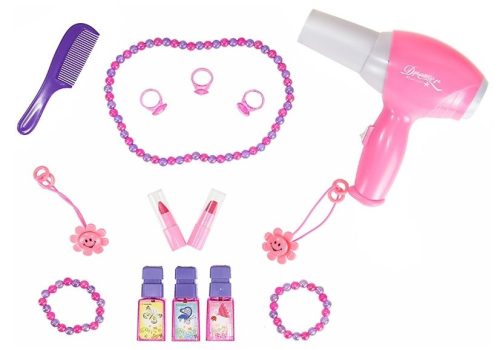 Hatalmas mesebeli hercegnő fésülködőasztal szék tükör