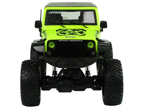 Rock Crawler 2,4 GHz zöld 4x4 lengéscsillapítók