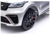 Elektromos kisautó Range Rover ezüstre festve