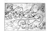 Jurassic Dinosaur Painting Puzzle 24 részes