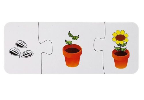 Oktatási rejtvény Puzzle tanulás 10 kapcsolat