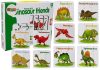 Oktatási puzzle angol dinoszauruszok 10 kapcsolatok