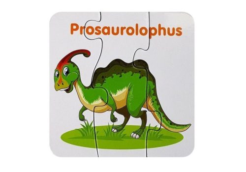 Oktatási puzzle angol dinoszauruszok 10 kapcsolatok