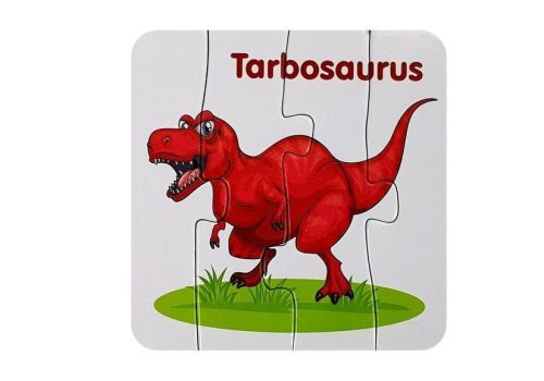 Oktatási puzzle angol dinoszauruszok 10 kapcsolatok