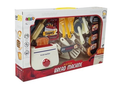 Play Dough kenyérpirító készlet 4 színben 2 mintával