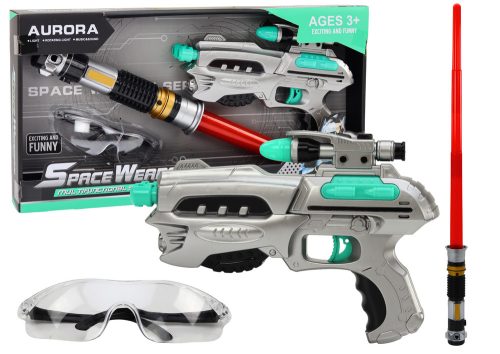 Space Lightsaber Set Gun biztonsági szemüveg
