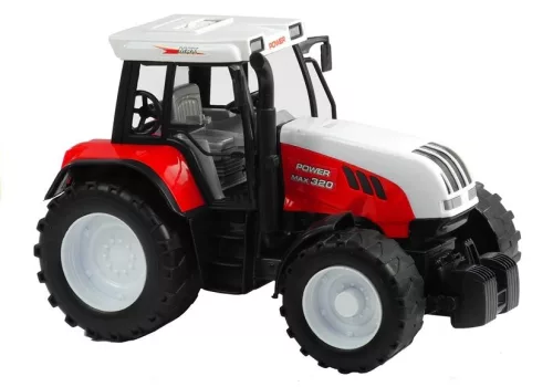 Nagy traktor pótkocsival Mezőgazdasági gép 65 cm