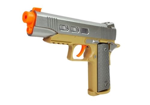 Állítsa be a katonai fegyverek két pisztoly sípot