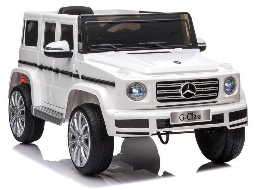 Elektromos ráhajtható autó Mercedes G500 fehér