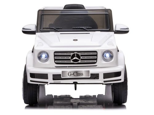 Elektromos ráhajtható autó Mercedes G500 fehér