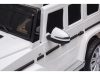Elektromos ráhajtható autó Mercedes G500 fehér