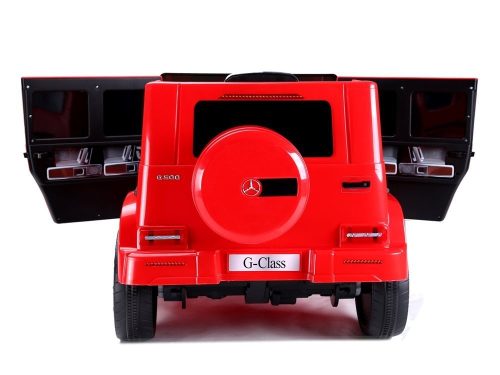 Elektromos ráhajtható autó Mercedes G500 Red