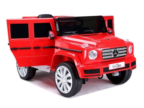 Elektromos ráhajtható autó Mercedes G500 Red