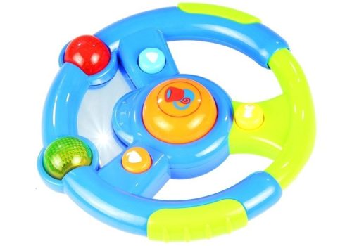 Babaautó készlet Kulcsok Kormánykerék Mobiltelefon