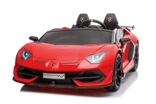 Lamborghini Aventador SX2028 piros akkumulátoros autó
