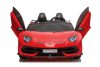 Lamborghini Aventador SX2028 piros akkumulátoros autó