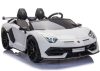 Lamborghini Aventador SX2028 fehér akkumulátoros autó