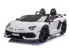Lamborghini Aventador SX2028 fehér akkumulátoros autó