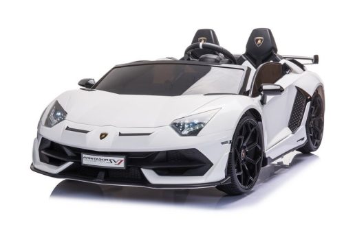 Lamborghini Aventador SX2028 fehér akkumulátoros autó