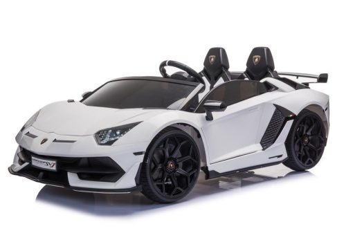Lamborghini Aventador SX2028 fehér akkumulátoros autó