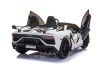 Lamborghini Aventador SX2028 fehér akkumulátoros autó