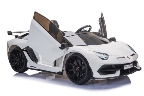 Lamborghini Aventador SX2028 fehér akkumulátoros autó