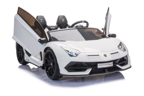 Lamborghini Aventador SX2028 fehér akkumulátoros autó