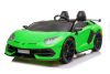 Lamborghini Aventador SX2028 zöld akkumulátoros autó