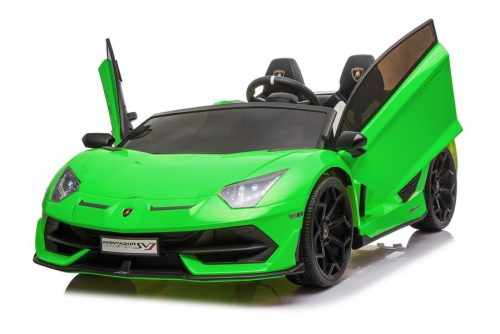Lamborghini Aventador SX2028 zöld akkumulátoros autó