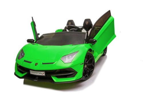 Lamborghini Aventador SX2028 zöld akkumulátoros autó
