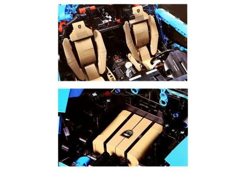 Építőelemek Auto Cada 770-4 Master Race Car 3842 Elements