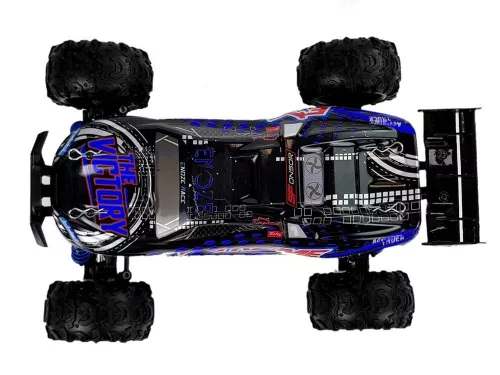 Távirányítós rallyautó 1:18 kék ENOZE 9302E Sebesség 45 km/h