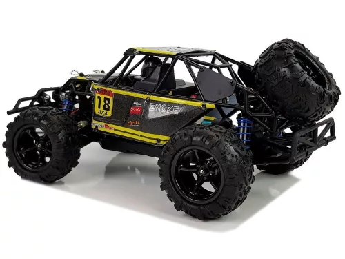 Távirányítós terepjáró buggy 1:18 sárga ENOZE 9303E 45 km/h