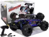 Távirányítós terepjáró buggy 1:18 kék ENOZE 9303E 45 km/h