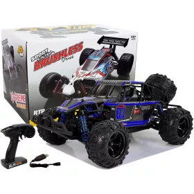   Távirányítós terepjáró buggy 1:18 kék ENOZE 9303E 45 km/h