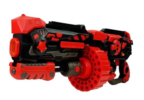 Nagy habpatronos puska forgatható 80 tölténytár 59cm