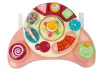 Interaktív Baba Panel Toy Music Animal Pink