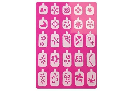 Körömfestő készlet adagoló Glitter körömlakk