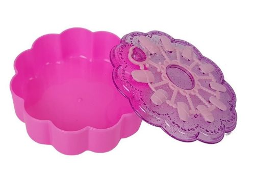 2 az 1-ben készlet karkötőkészítés és körömfestés gyöngyök körömlakkok