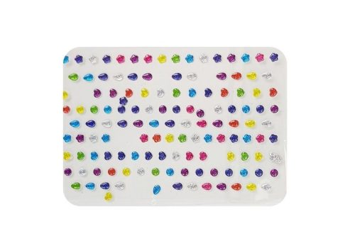 2 az 1-ben készlet karkötőkészítés és körömfestés gyöngyök körömlakkok