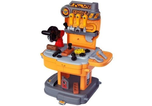 Szerszámkészlet Hátizsák Workshop Narancs és szürke