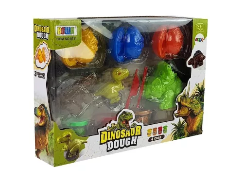 Play Daugh Dinosaurs Eggs Forma 12 darab 4 színben