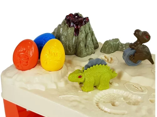 Daisy gyurmaasztal dinoszaurusz tojások forma vulkán izzó lávával 4 színben