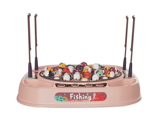 Fish Catching Set Arcade játék Pink