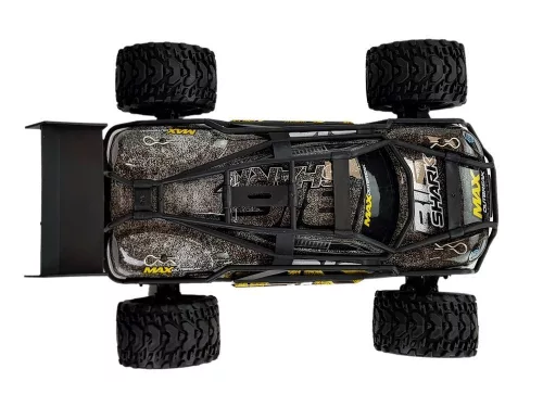 Off-Road távirányítós barna és sárga 2,4G 1:18 35 km/h sebességszabályozás