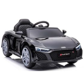 Elektromos kisautó Audi R8 Lift A300 fekete