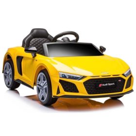 Elektromos kisautó Audi R8 Lift A300 sárga